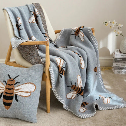 Fuzzy Bee Blanket - Timeless Home