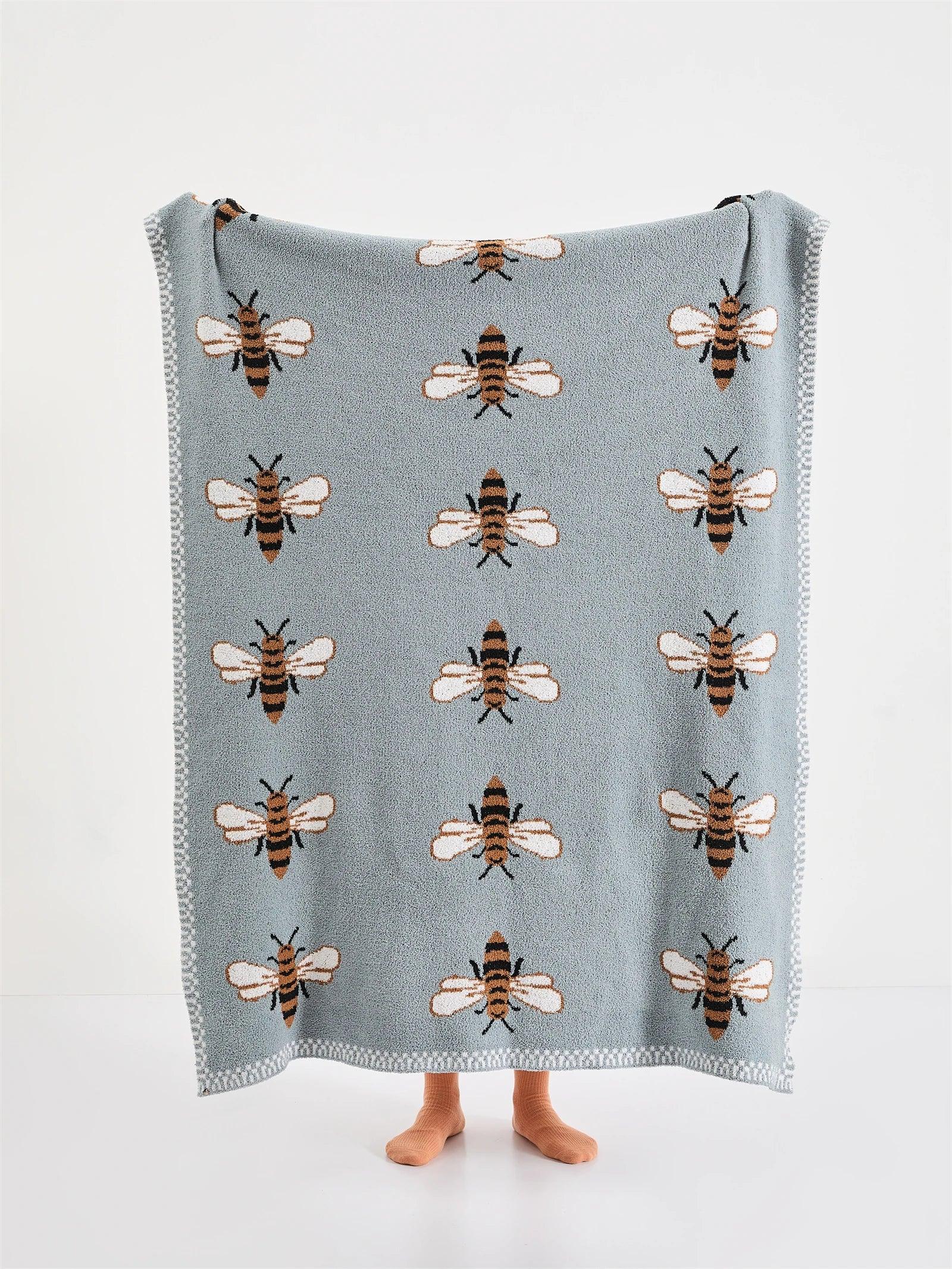 Fuzzy Bee Blanket - Timeless Home