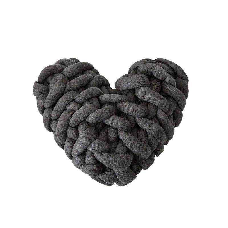 Heart Shaped Knot Cushion - Timeless Home