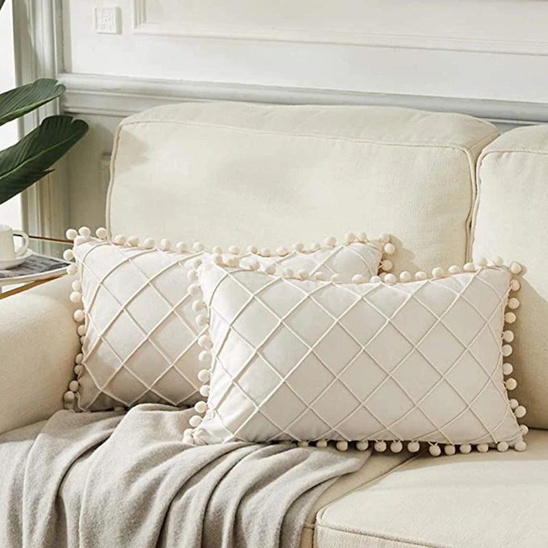 Velvet Waist Cushion Cover - Timeless Home