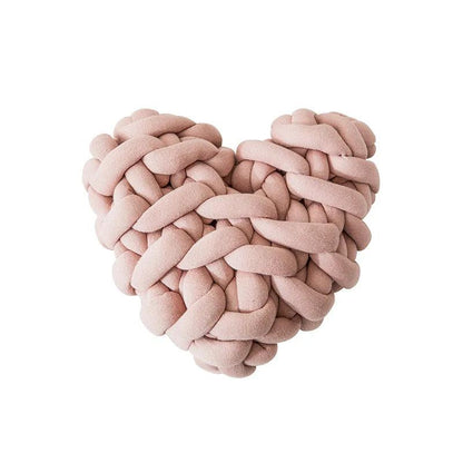 Heart Shaped Knot Cushion - Timeless Home