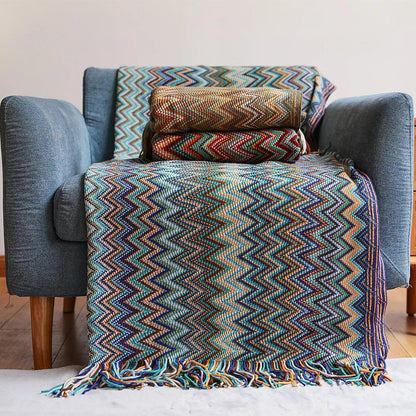 Bohemian Style Throw Blanket - Timeless Home