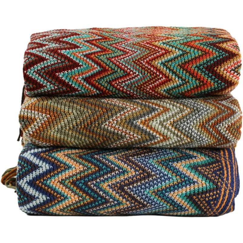 Bohemian Style Throw Blanket - Timeless Home