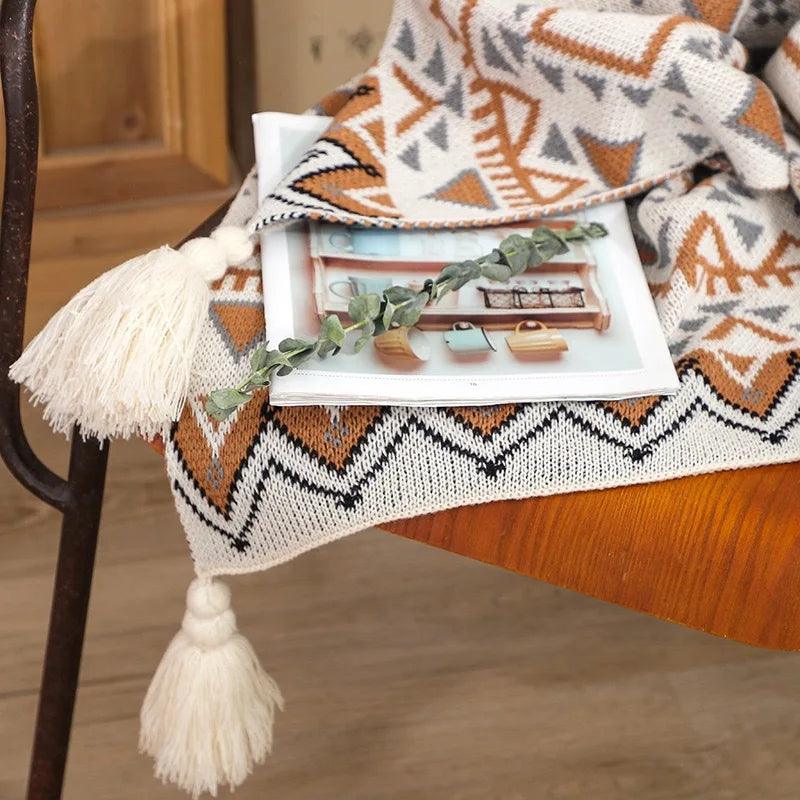 Navajo Sun Throw Blanket - Timeless Home