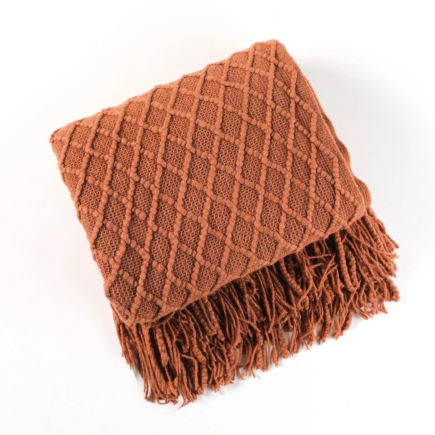 Nordic Cozy Knit Throw Blanket - Timeless Home