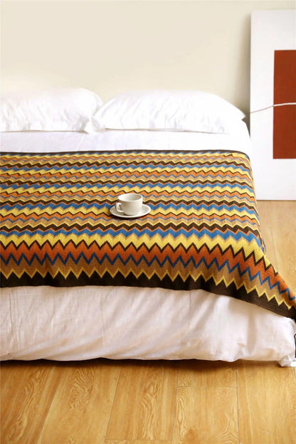 Bohemian Style Throw Blanket - Timeless Home