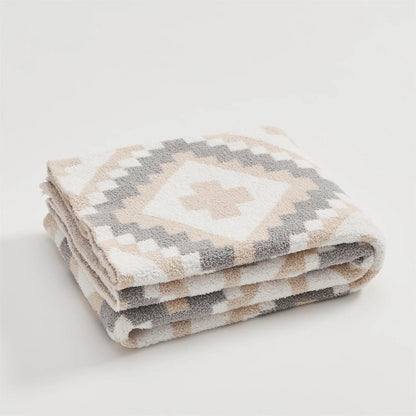 Geometric Jacquard Quilt - Timeless Home