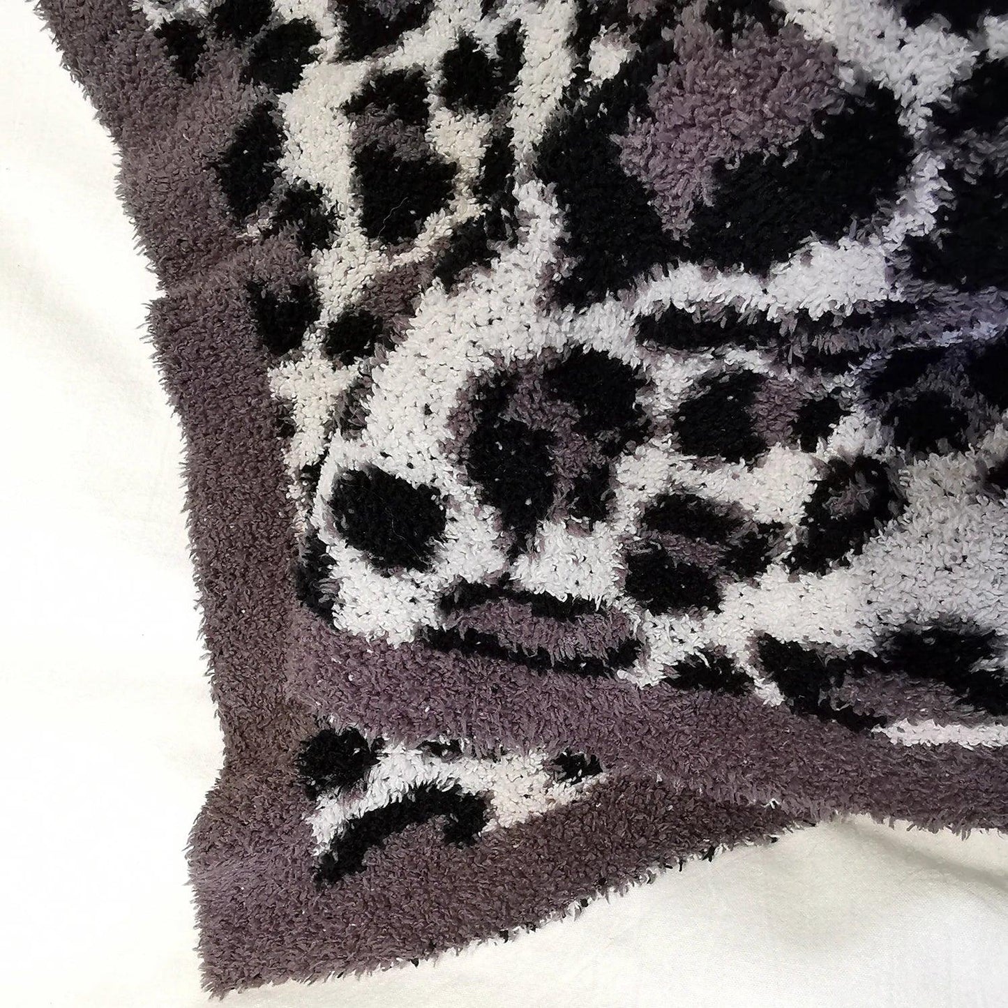 Thick Knitted Leopard Blanket - Timeless Home