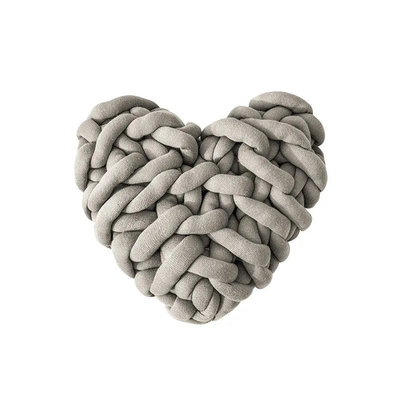 Heart Shaped Knot Cushion - Timeless Home