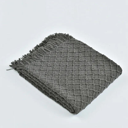 Nordic Cozy Knit Throw Blanket - Timeless Home