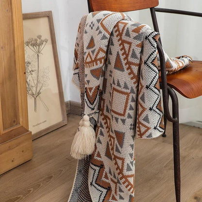 Navajo Sun Throw Blanket - Timeless Home