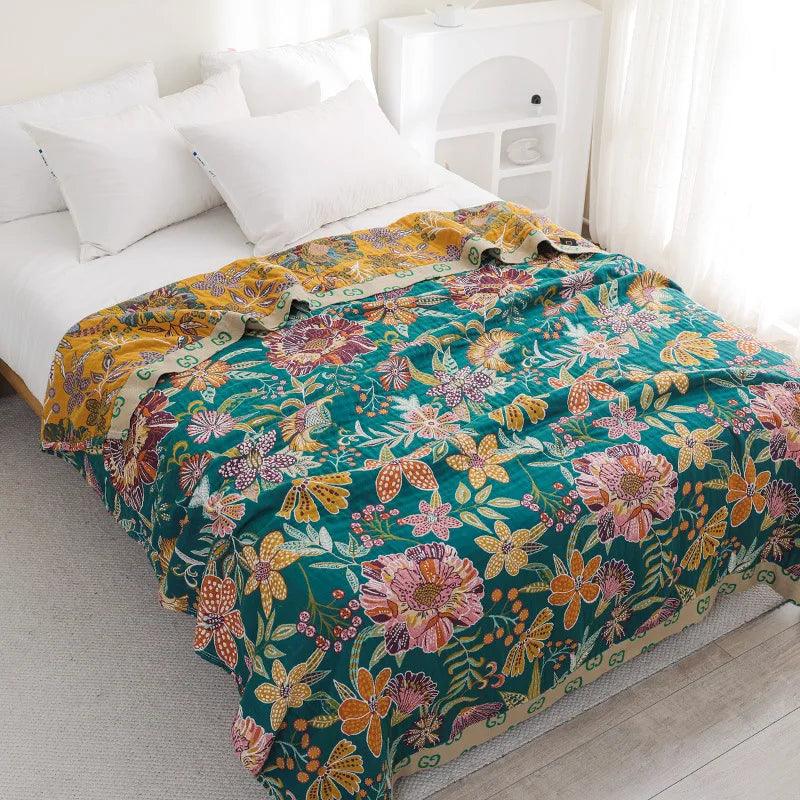 Foliage Throw Blanket - Timeless Home