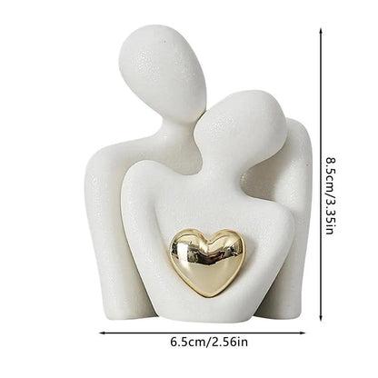 Ceramic Couple Figurine - Timeless Home