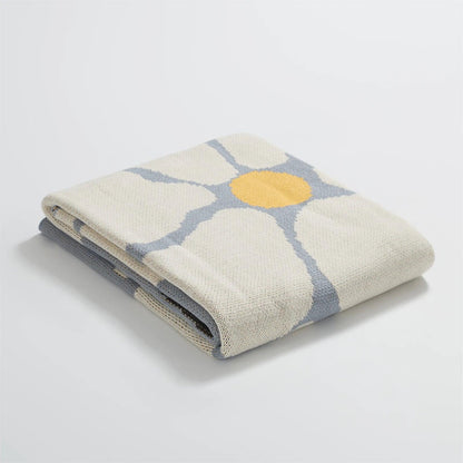 Soft & Breathable Floral Throw Blanket - Timeless Home