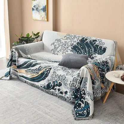 Japanese Style Throw Blanket - Timeless Home