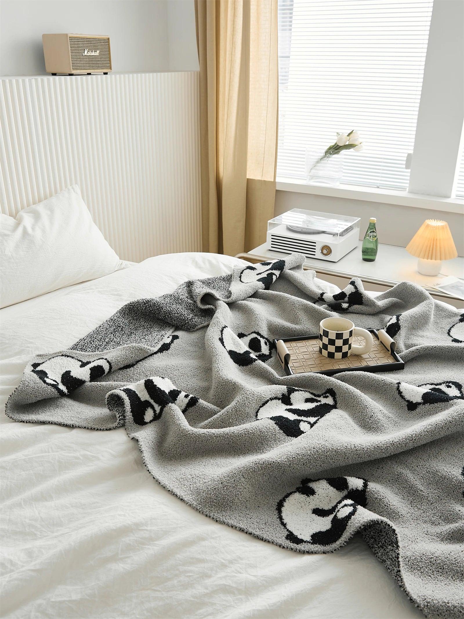 Kawaii Panda Cozy Blanket - Timeless Home