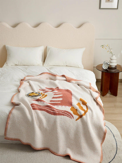 Cartoon Crocodile Blanket - Timeless Home