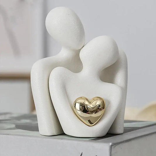 Ceramic Couple Figurine - Timeless Home