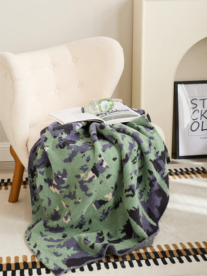 Forest Tree Jacquard Blanket - Timeless Home