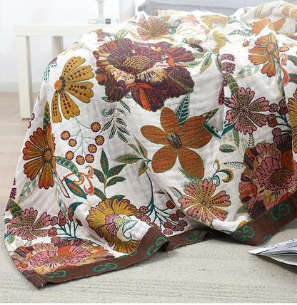 Foliage Throw Blanket - Timeless Home