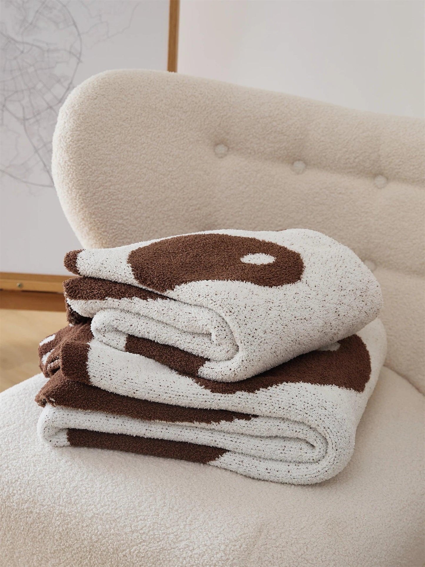 Big Panda Knitted Blanket - Timeless Home