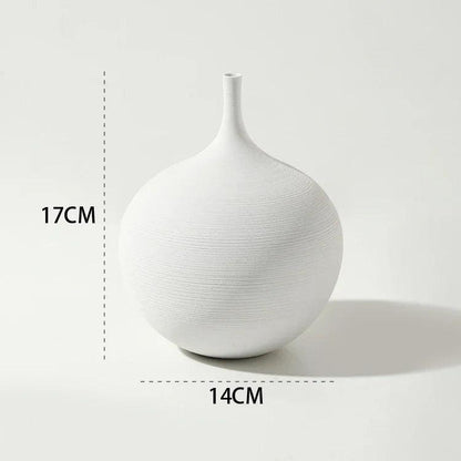 Minimalist Ceramic Vase - Timeless Home