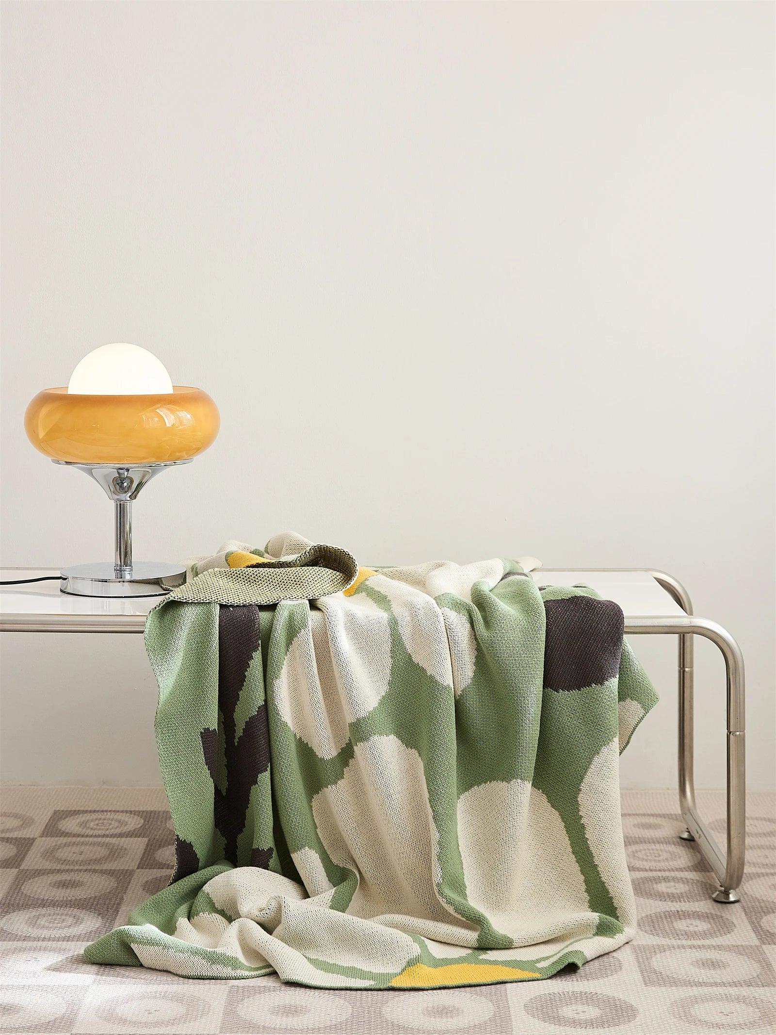 Soft & Breathable Floral Throw Blanket - Timeless Home