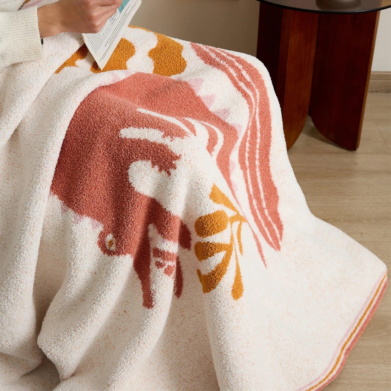 Cartoon Crocodile Blanket - Timeless Home