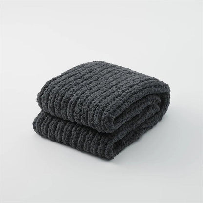 Velvet Touch Chunky Knit Blanket - Timeless Home