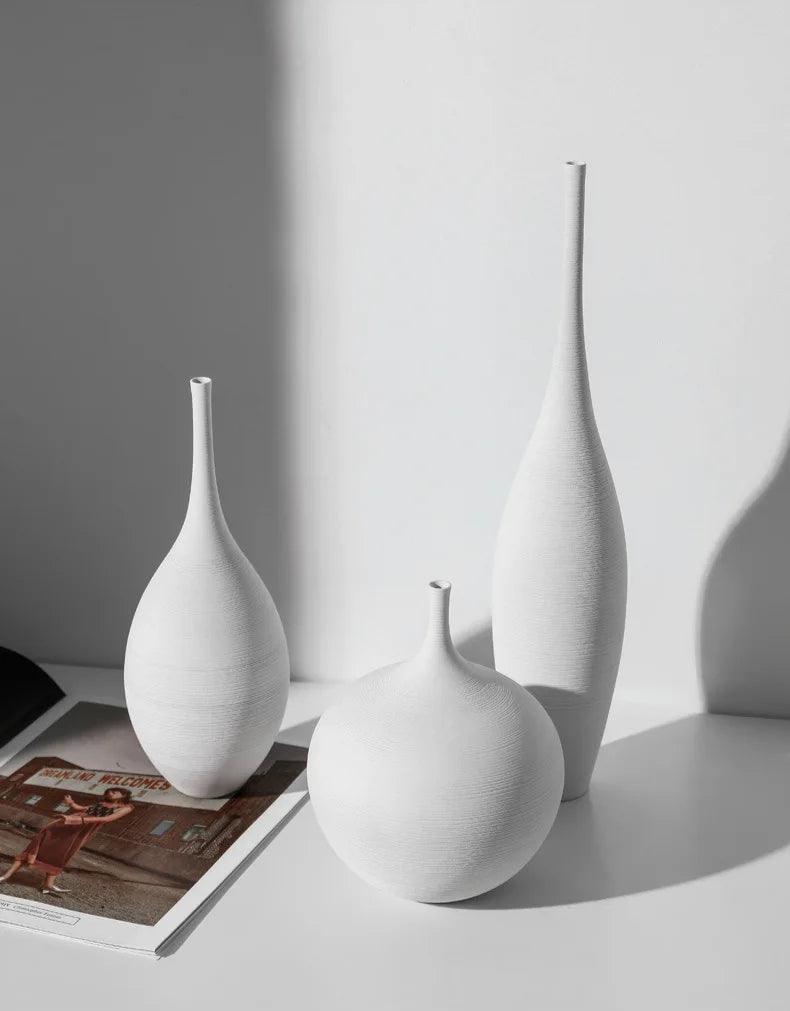 Minimalist Ceramic Vase - Timeless Home