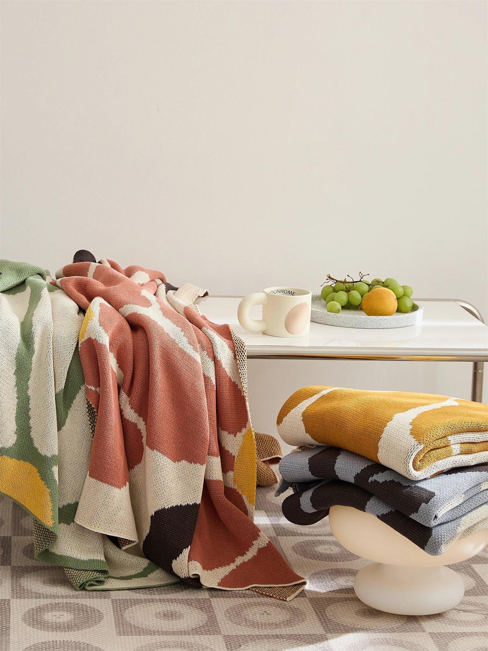 Soft & Breathable Floral Throw Blanket - Timeless Home