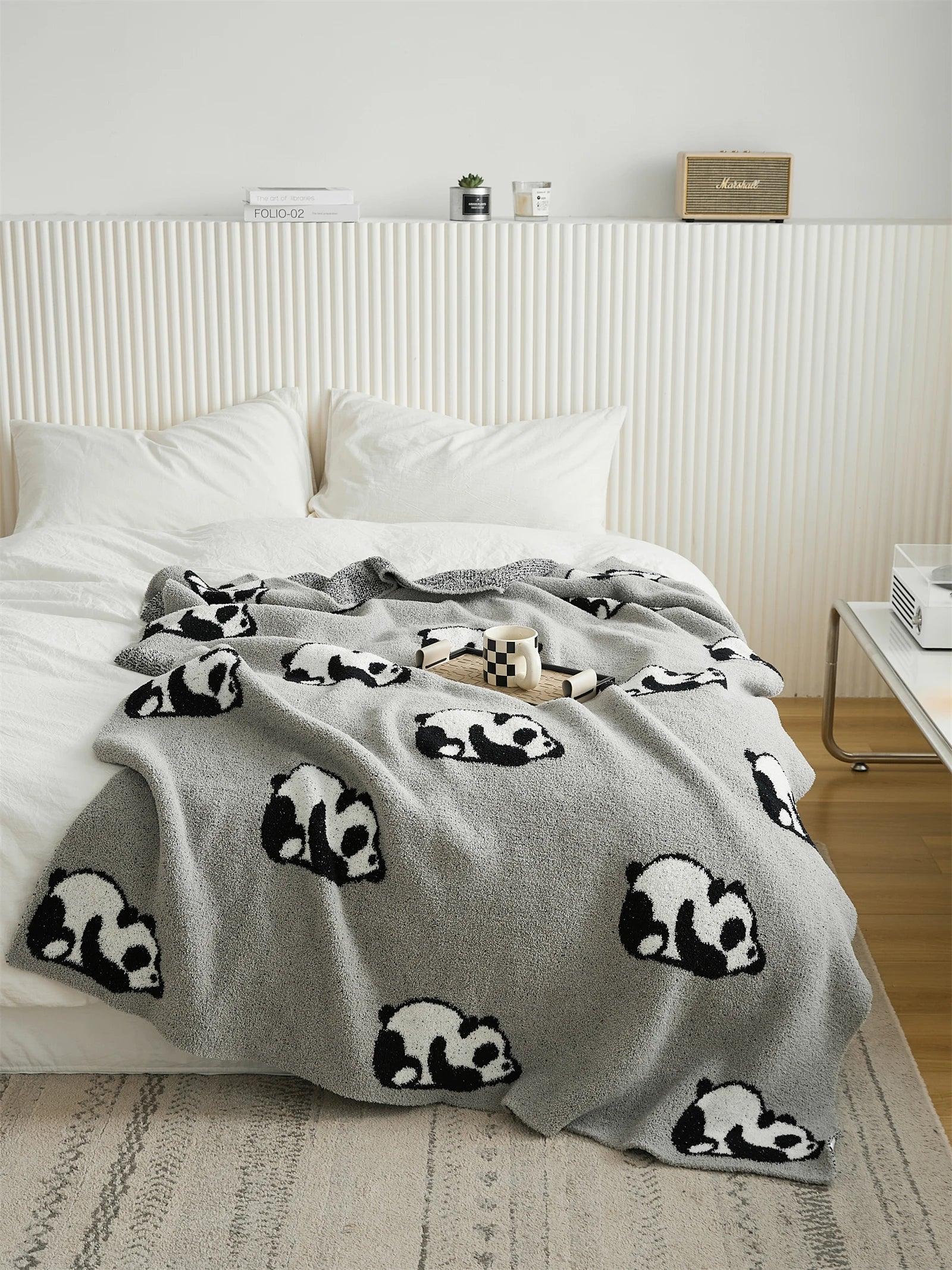 Kawaii Panda Cozy Blanket - Timeless Home