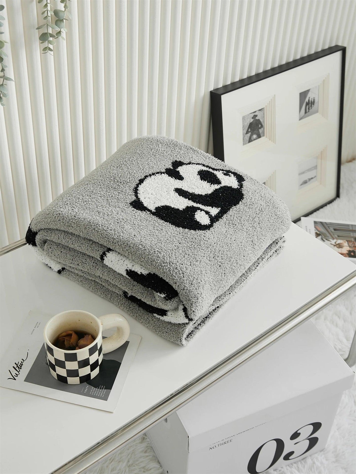 Kawaii Panda Cozy Blanket - Timeless Home