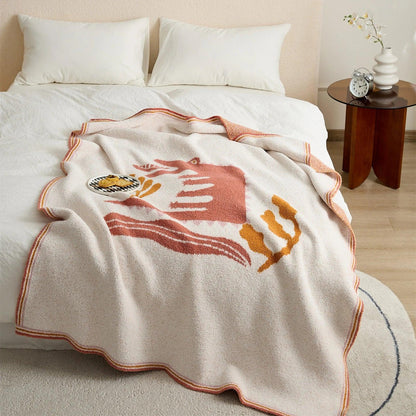 Cartoon Crocodile Blanket - Timeless Home