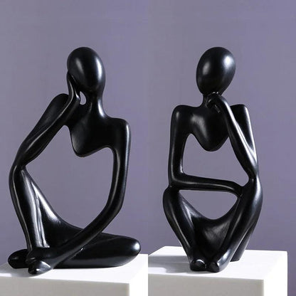 The Thinker Figurine Set - Timeless Home