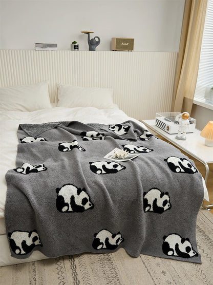 Kawaii Panda Cozy Blanket - Timeless Home