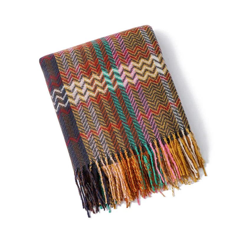 Ethnic Style Throw Blanket - Timeless Home