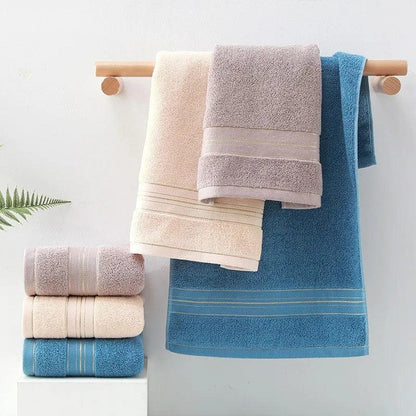 Pure Cotton Face Towel Set - Timeless Home