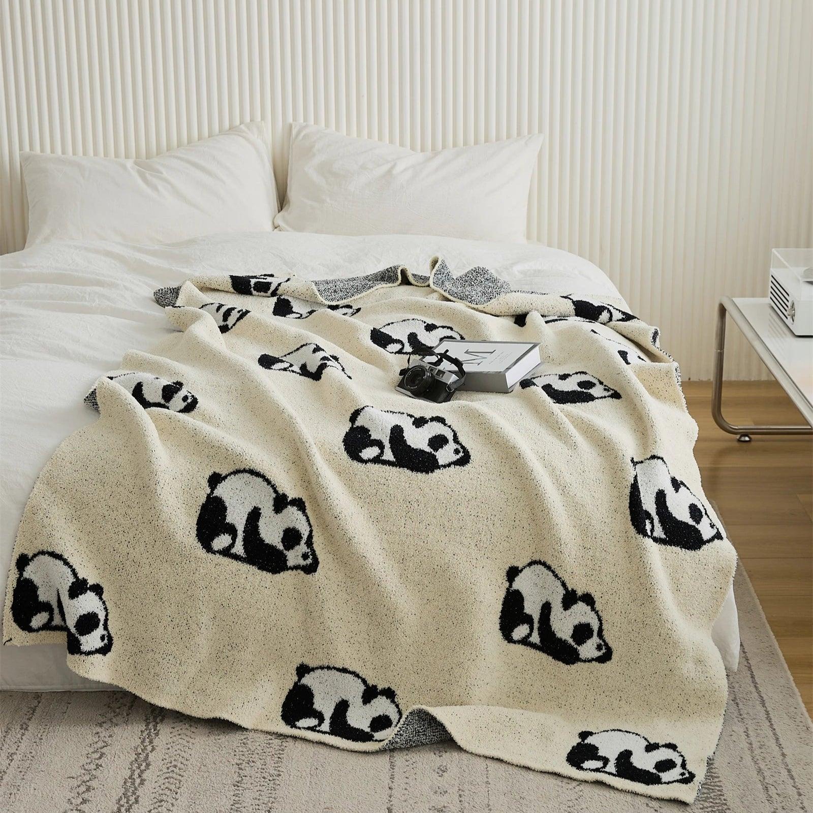 Kawaii Panda Cozy Blanket - Timeless Home