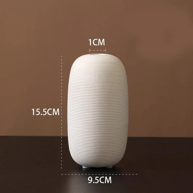 Minimalist Ceramic Vase - Timeless Home