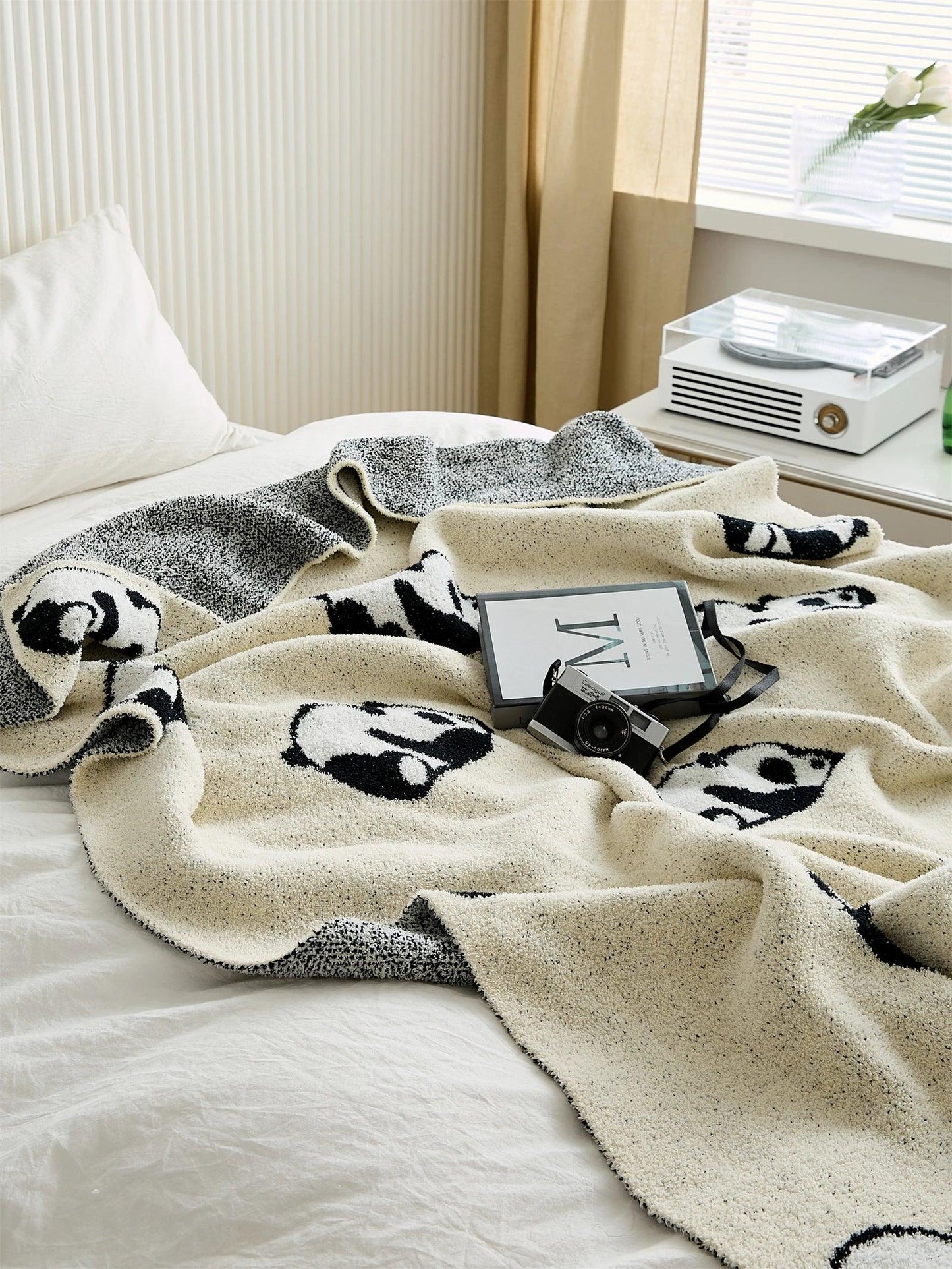 Kawaii Panda Cozy Blanket - Timeless Home