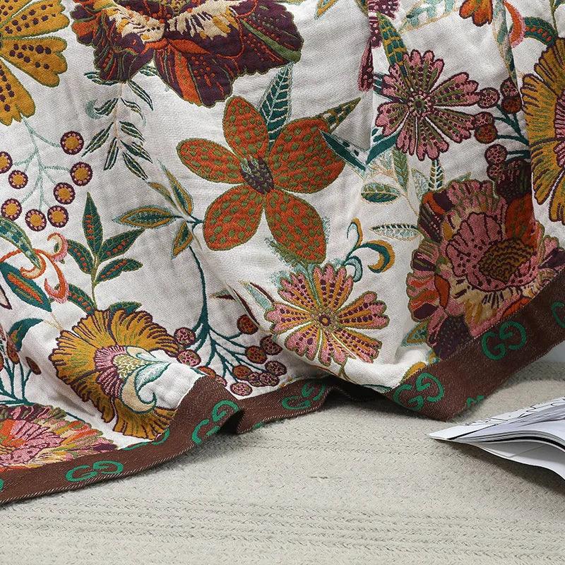 Foliage Throw Blanket - Timeless Home