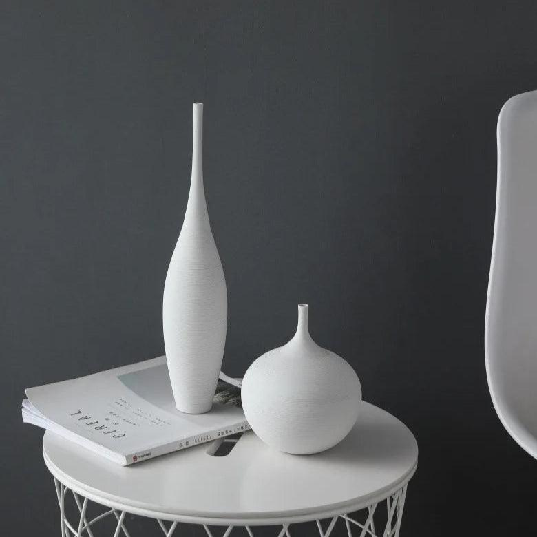 Minimalist Ceramic Vase - Timeless Home