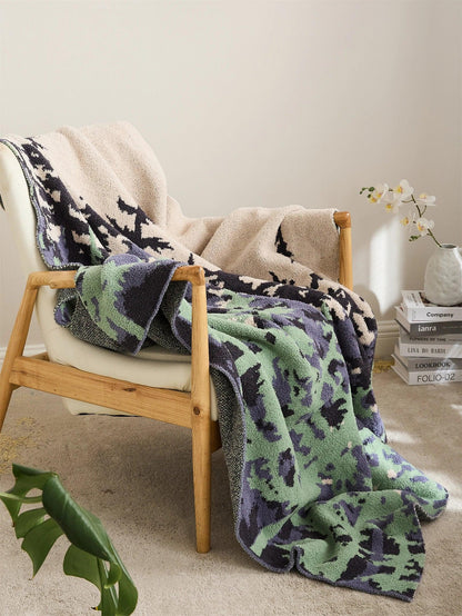 Forest Tree Jacquard Blanket - Timeless Home