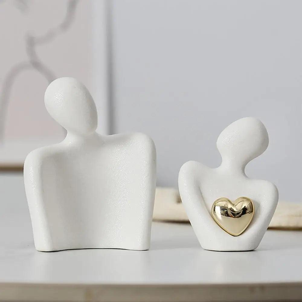 Ceramic Couple Figurine - Timeless Home