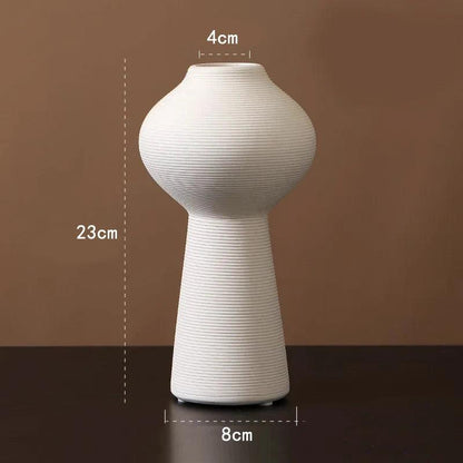 Minimalist Ceramic Vase - Timeless Home