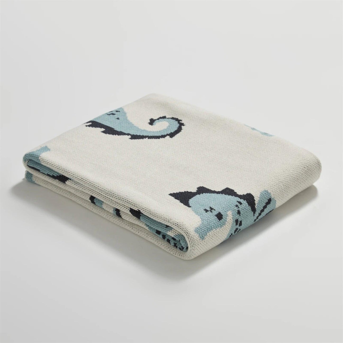 Soft Seahorse Pattern Throw Blanket - Timeless Home