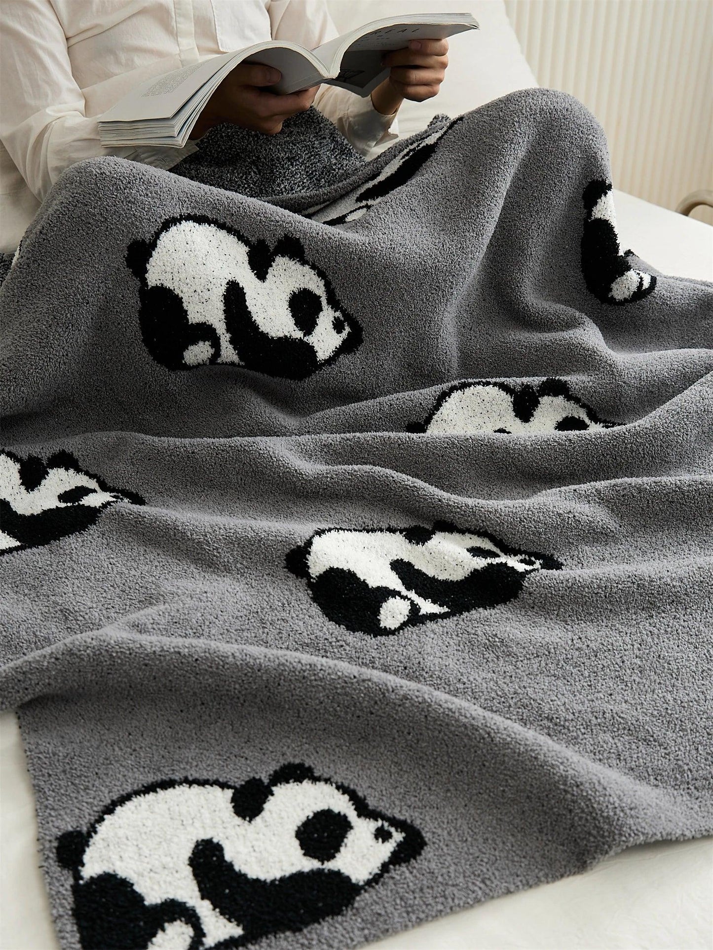 Kawaii Panda Cozy Blanket - Timeless Home