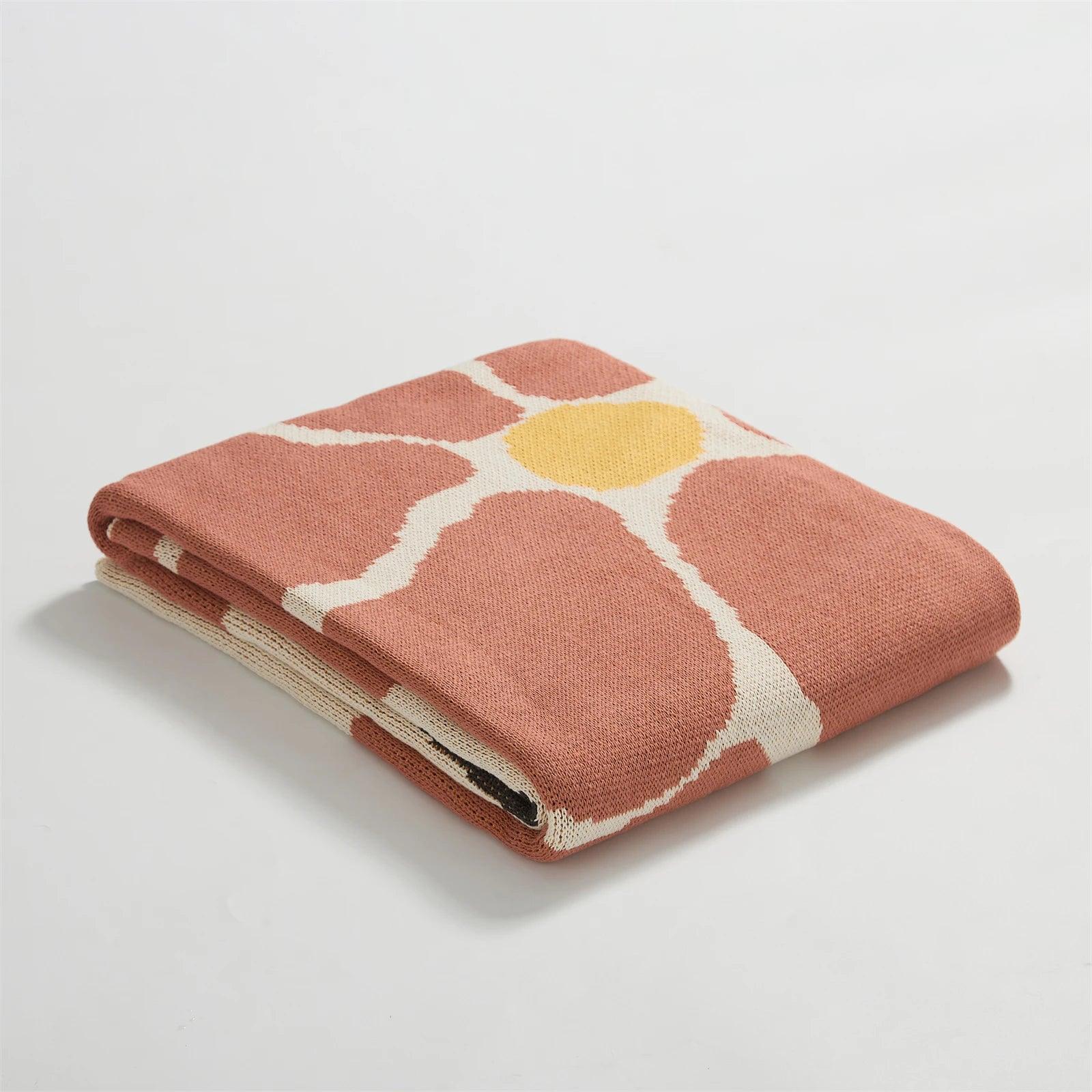 Soft & Breathable Floral Throw Blanket - Timeless Home