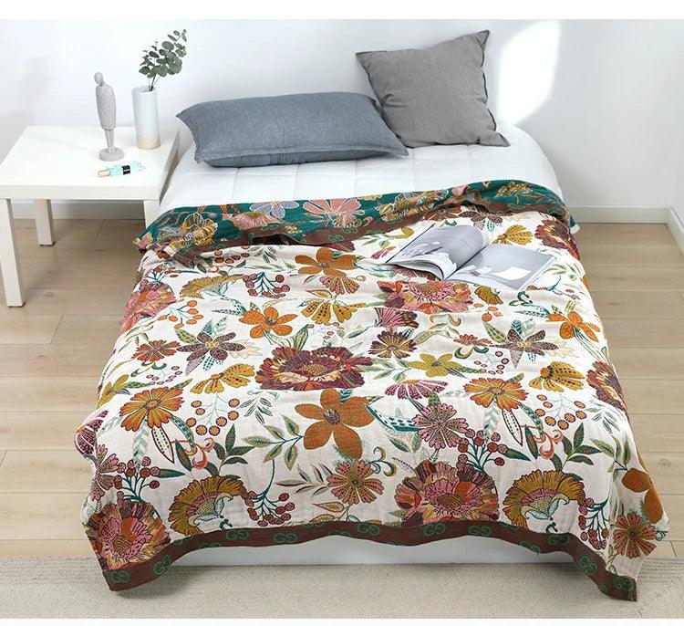 Foliage Throw Blanket - Timeless Home